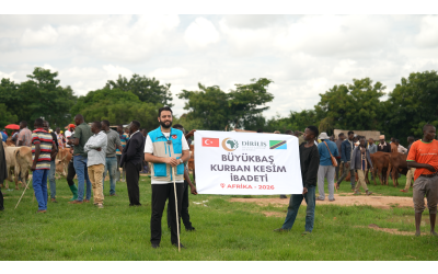 Büyükbaş Kurban Kesimi İbadeti 